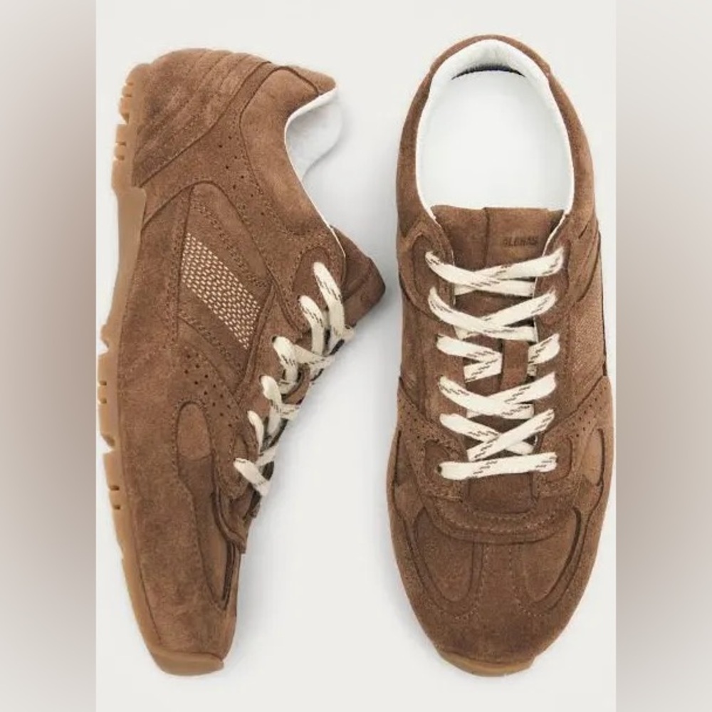 ALOHAS TB.56 SUEDE BROWN LEATHER SNEAKERS